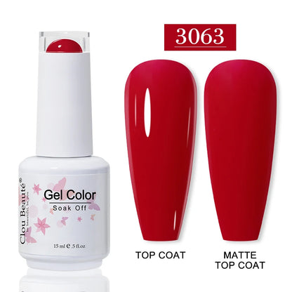 CLOU BEAUTE 30 colores de esmalte en gel de secado UV