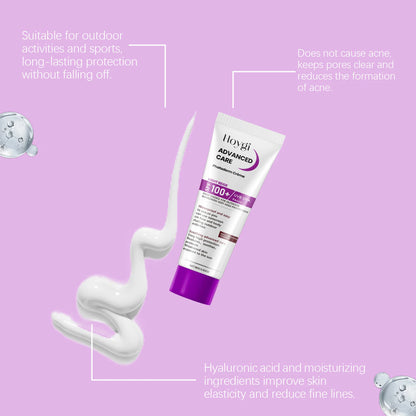 Crema Solar Hoygi con Ácido Hialurónico,