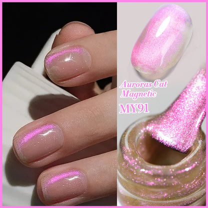 BORN PRETTY 6 Colors UV Magnetic Nail Polish