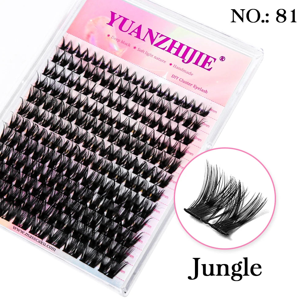 YUANZHIJIE False Eyelashes in Clusters