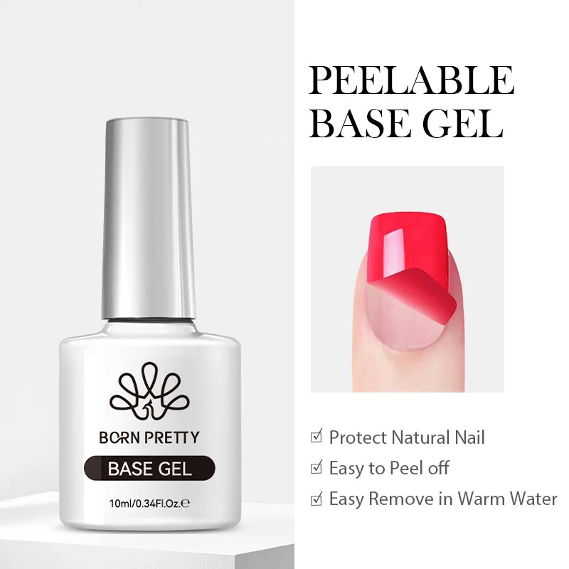 BORN PRETTY 6 Colors UV Magnetic Nail Polish