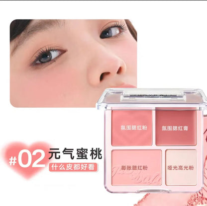 Long-lasting blush