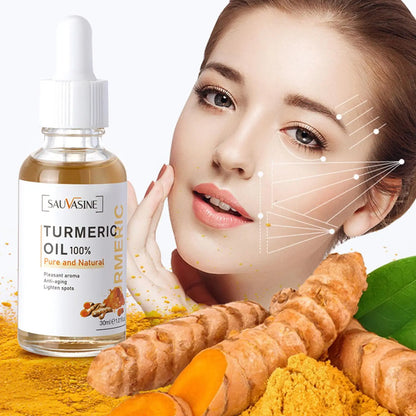 Set de Crema, Aceite, Serum y Jabón de cúrcuma Sauvasine