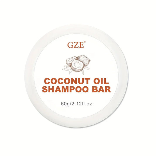 GZE Champú en barra, de aceite de coco con vitamina y ácidos grasos.