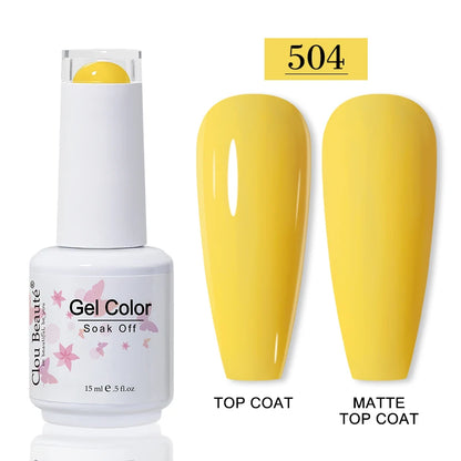 CLOU BEAUTE 30 colores de esmalte en gel de secado UV