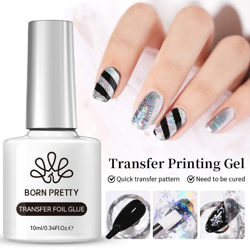 BORN PRETTY 6 Colors UV Magnetic Nail Polish