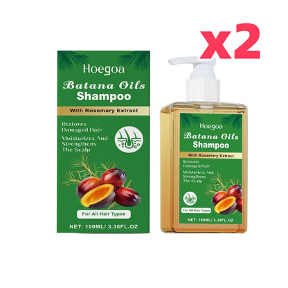 HOEGOA Champú restaura el cabello dañado hidrata y fortalece el cuero cabelludo