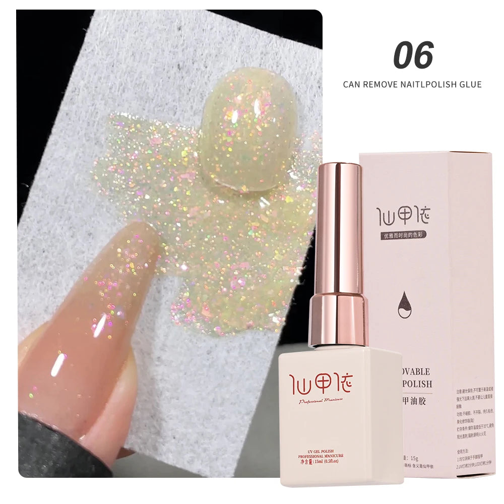 MAFANAILS metallic gel polishes