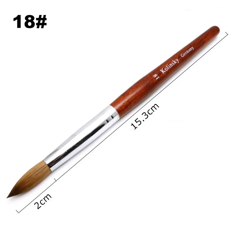 Manicure brushes.