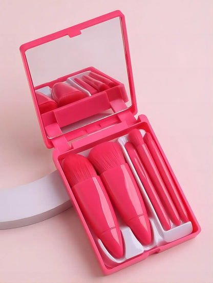Set de 5 Brochas de Maquillaje Mini.