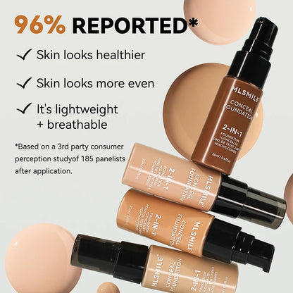 Matte Facial Foundation - BB Cream Waterproof Full Coverage