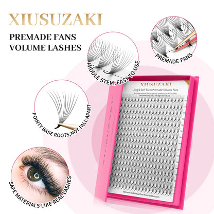 XIUSUZAKI 9D-16D False Eyelashes