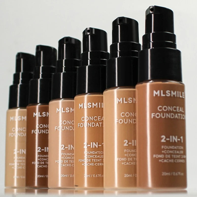 Matte Facial Foundation - BB Cream Waterproof Full Coverage