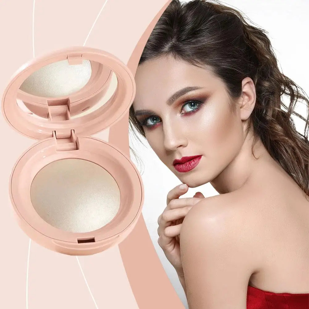 Cream bronzer and highlighter.