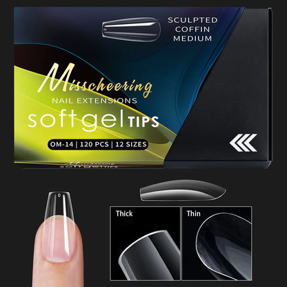 Set of 120/140 Misscheering False Nails.