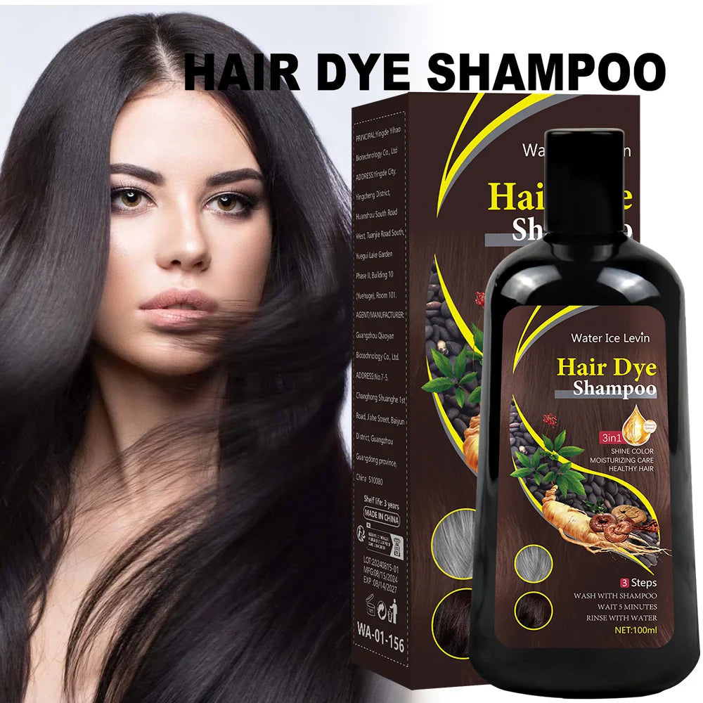 HAIRDYE Champú brillo color y cuidado hidratantes.