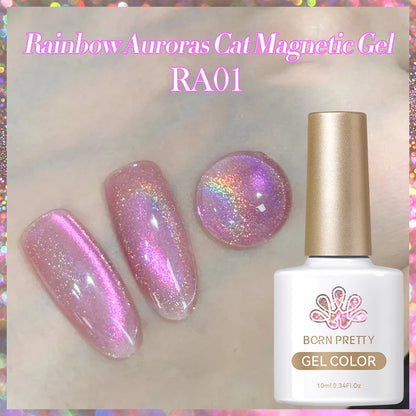 BORN PRETTY 6 Colors UV Magnetic Nail Polish