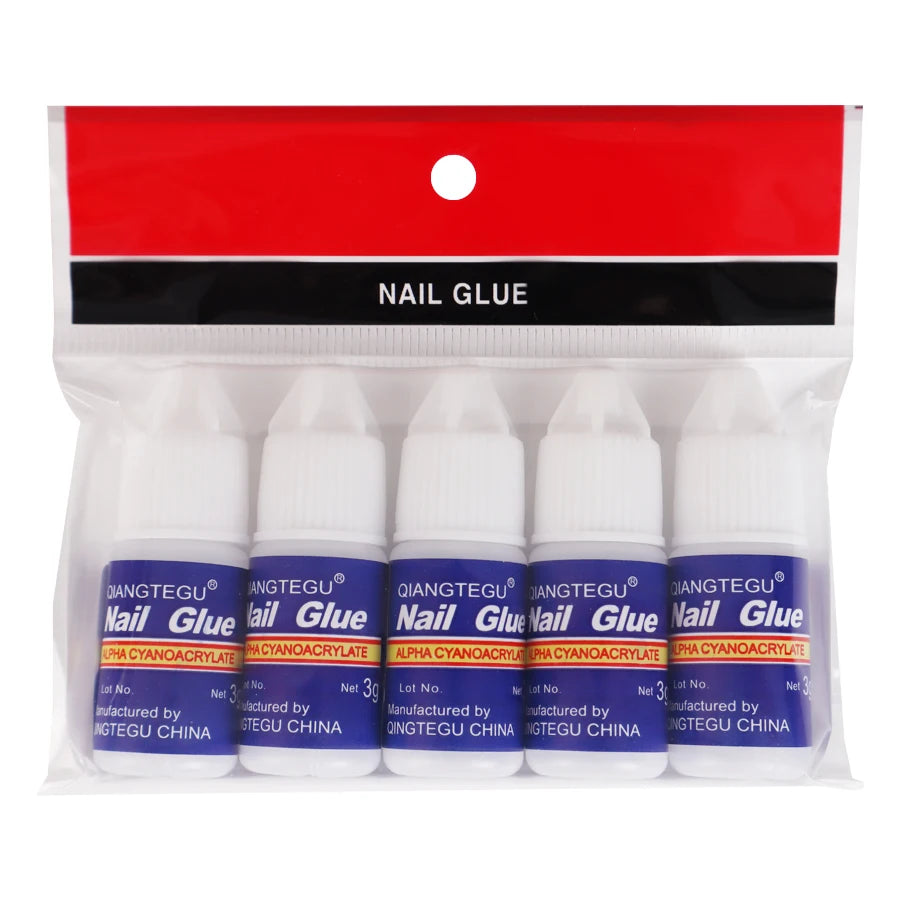 Fingerqueen Nail Glue - 5 Piece Set