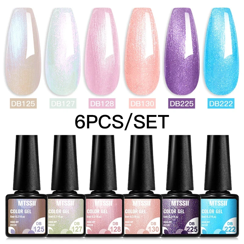 +50 Colecciones de 6 Esmaltes Semipermanentes MTSSII