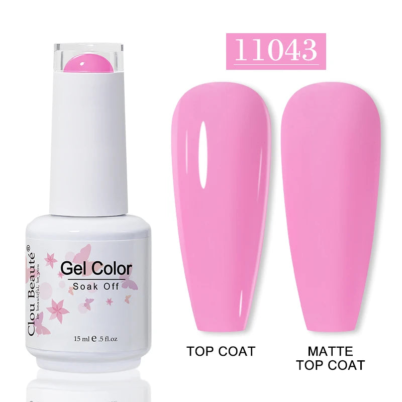 CLOU BEAUTE 30 colores de esmalte en gel de secado UV