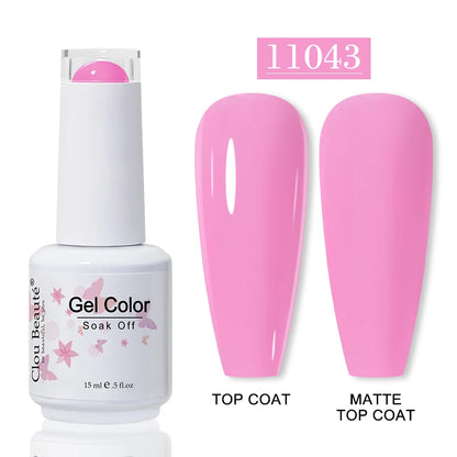 CLOU BEAUTE 30 colores de esmalte en gel de secado UV