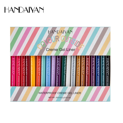 Kit de Delineadores Líquidos HANDAIYAN de 20 Piezas.