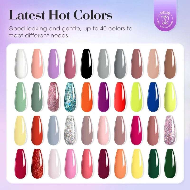 Esmalte en Gel Rosalind UV/LED. Colección 1