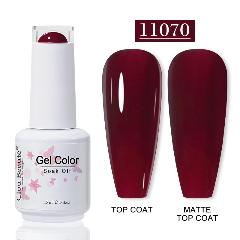 CLOU BEAUTE 30 colores de esmalte en gel de secado UV