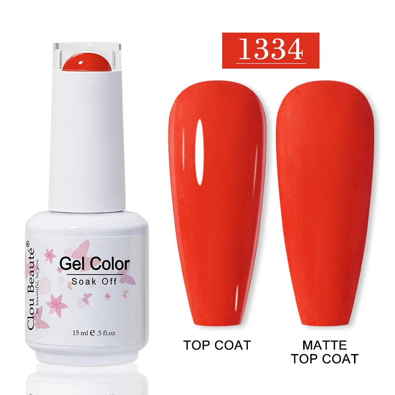 CLOU BEAUTE 30 colores de esmalte en gel de secado UV