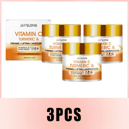 Crema  hidratante y reafirmante de cúrcuma Jaysuing