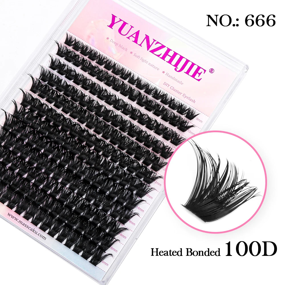 YUANZHIJIE False Eyelashes in Clusters