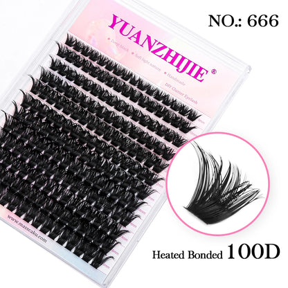 YUANZHIJIE False Eyelashes in Clusters