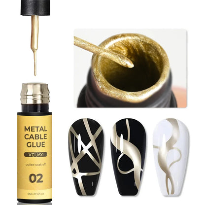 Delineadores metálicos en Gel XEIJAYI