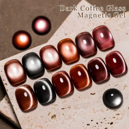 6 Esmaltes magnéticos rojizos MTSSI