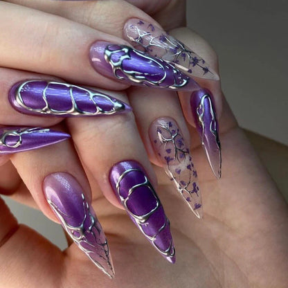 MAFANAILS metallic gel polishes