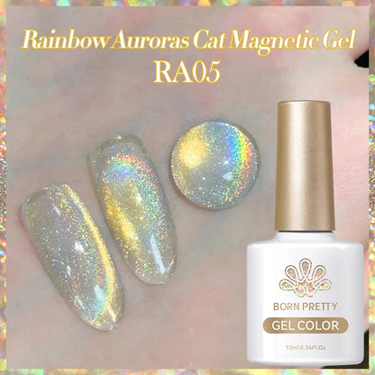 BORN PRETTY 6 Colors UV Magnetic Nail Polish