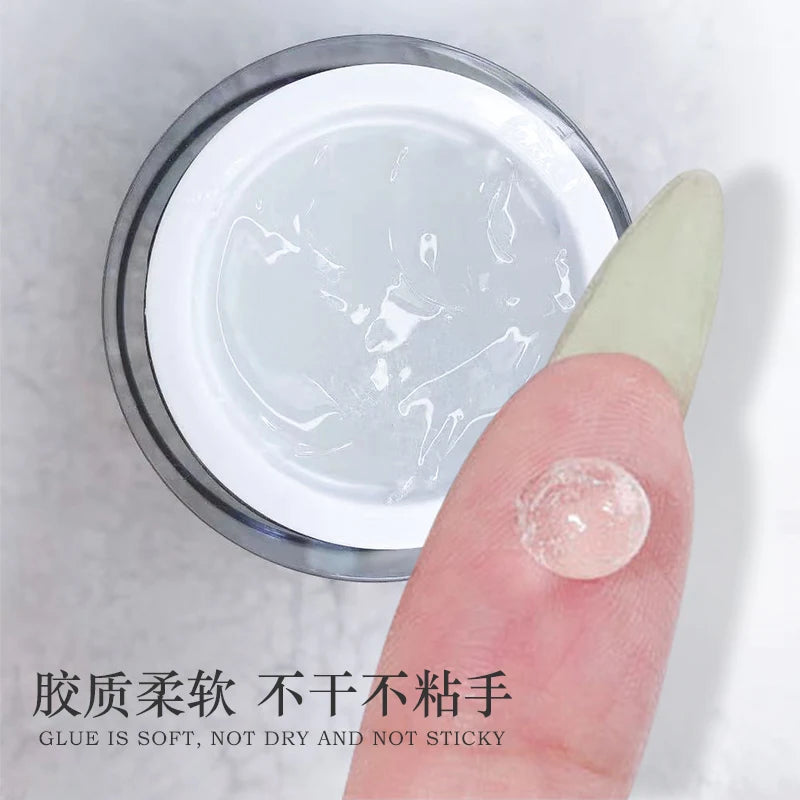 Solid Nail Adhesive Gel