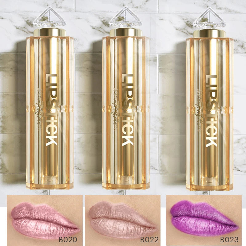 Set de 3 Barras labiales matte glitter