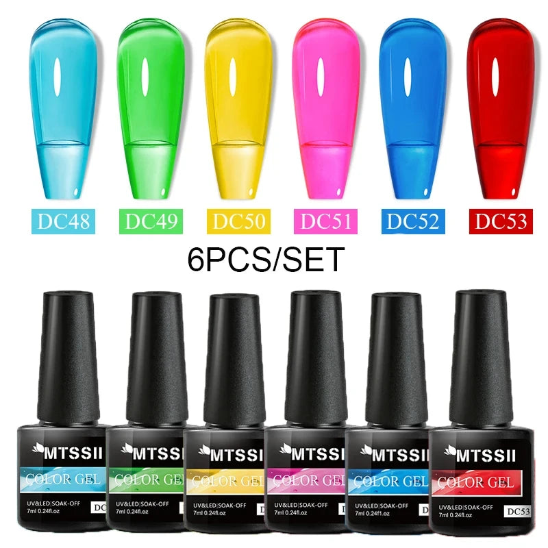 +50 Colecciones de 6 Esmaltes Semipermanentes MTSSII