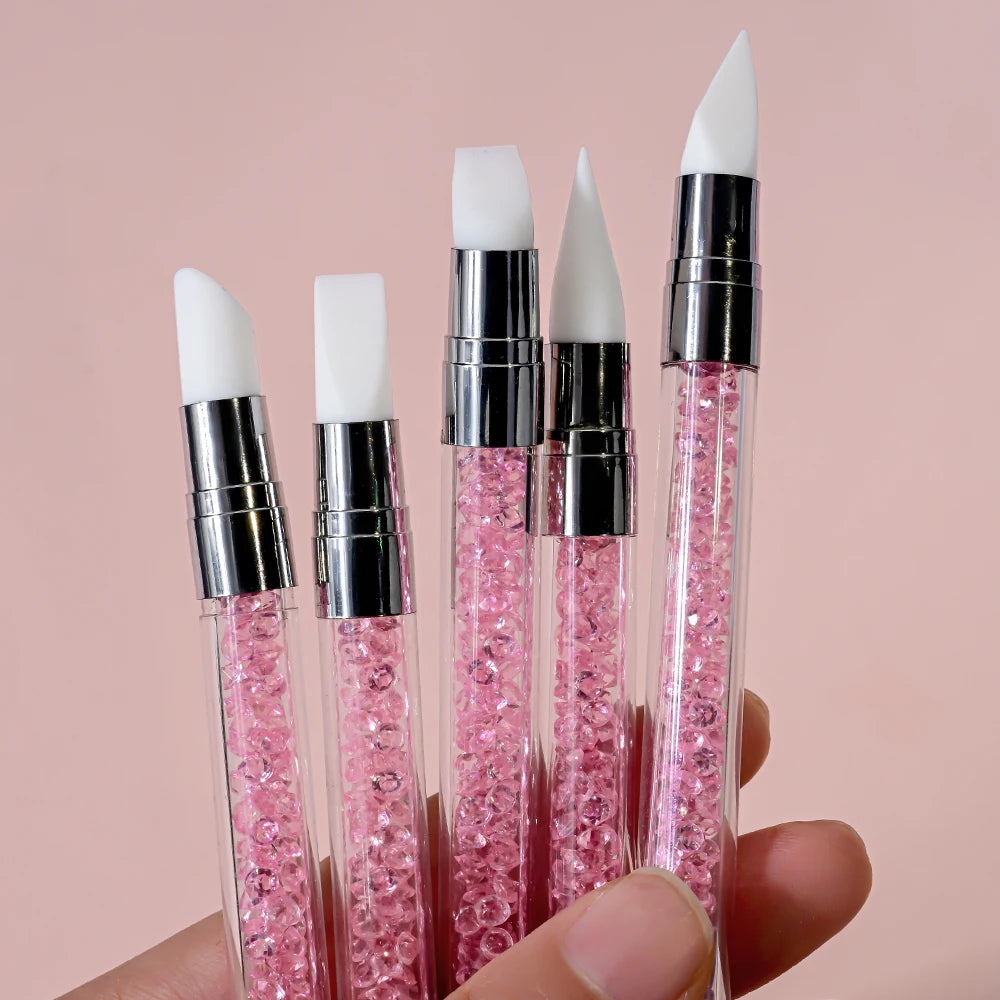 Silicone Nail Brush Set.