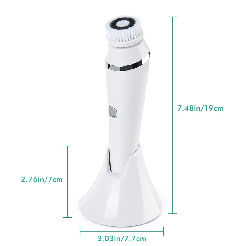 Dispositivo eléctrico multifunción para limpieza facial