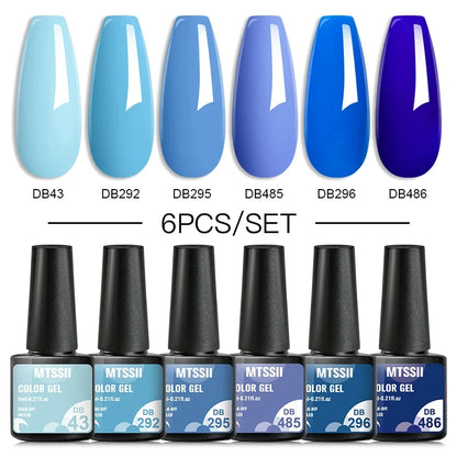 +50 Colecciones de 6 Esmaltes Semipermanentes MTSSII