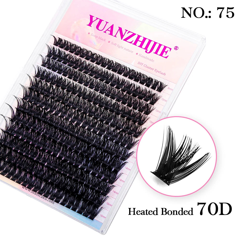 YUANZHIJIE False Eyelashes in Clusters