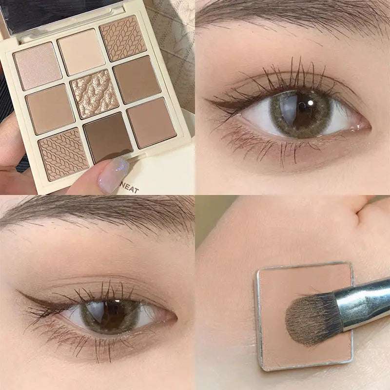 Paleta de Sombras de 9 Colores.