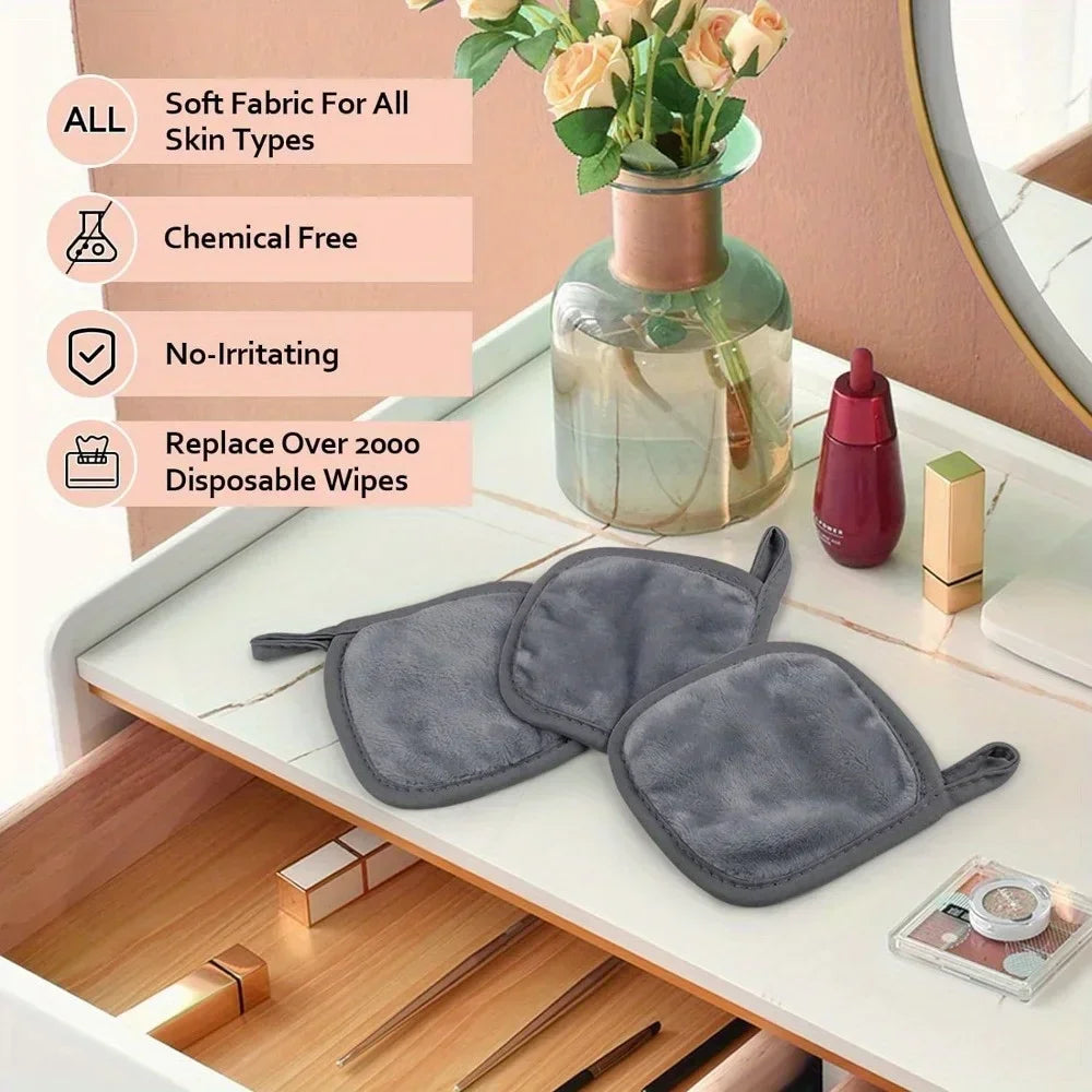 Microfiber Makeup Remover Pads