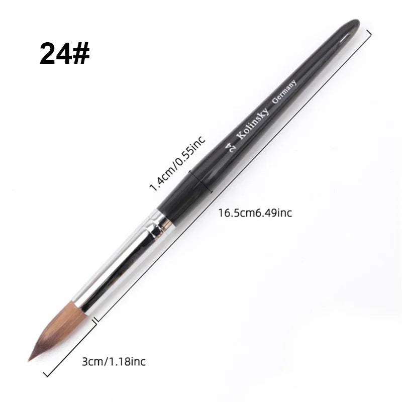 Manicure brushes.