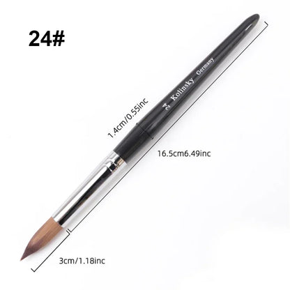 Manicure brushes.