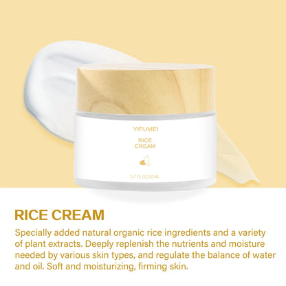 Set de tratamiento facial crema de arroz Crown Diamond