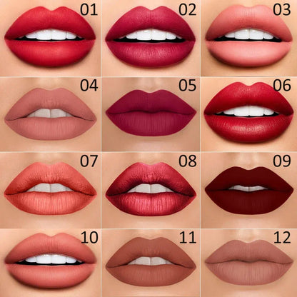 Set of 12 double-ended lipsticks from the DNM brand