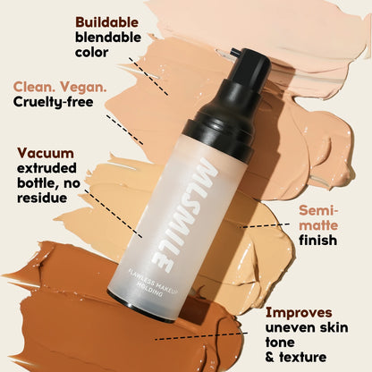 Mlsmile 2-in-1 Liquid Foundation
